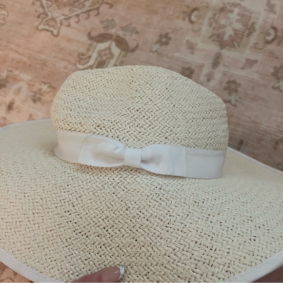 Free People x Olive and Pique Emma straw hat (Some flaws!!) - Picture 10 of 11